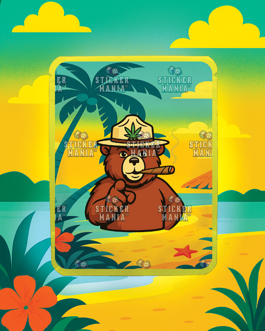 Maui Wowie | Pre-Made Sticker Bag | 3.5g