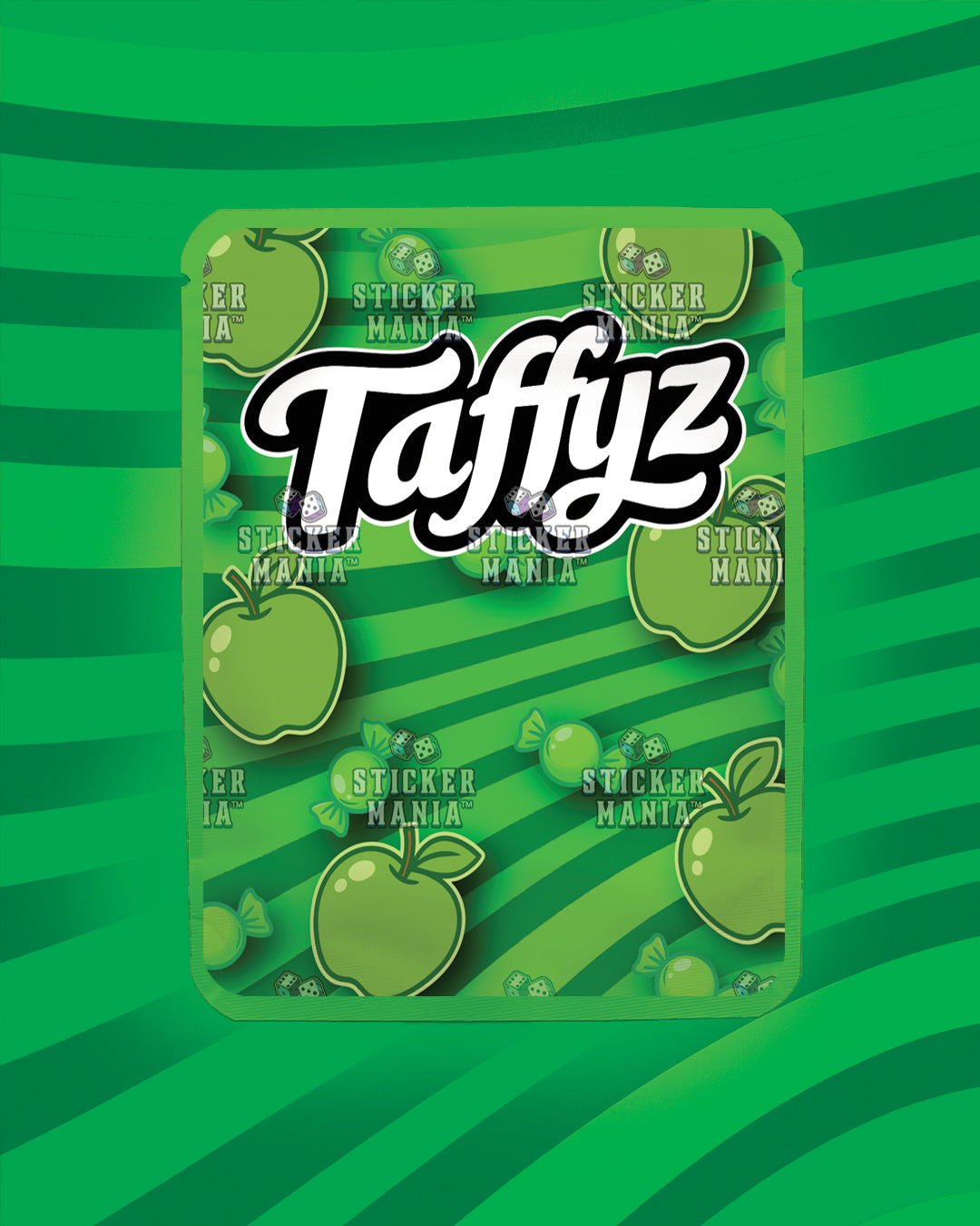 Taffyz Apple | Pre-Made Sticker Bag | 3.5g