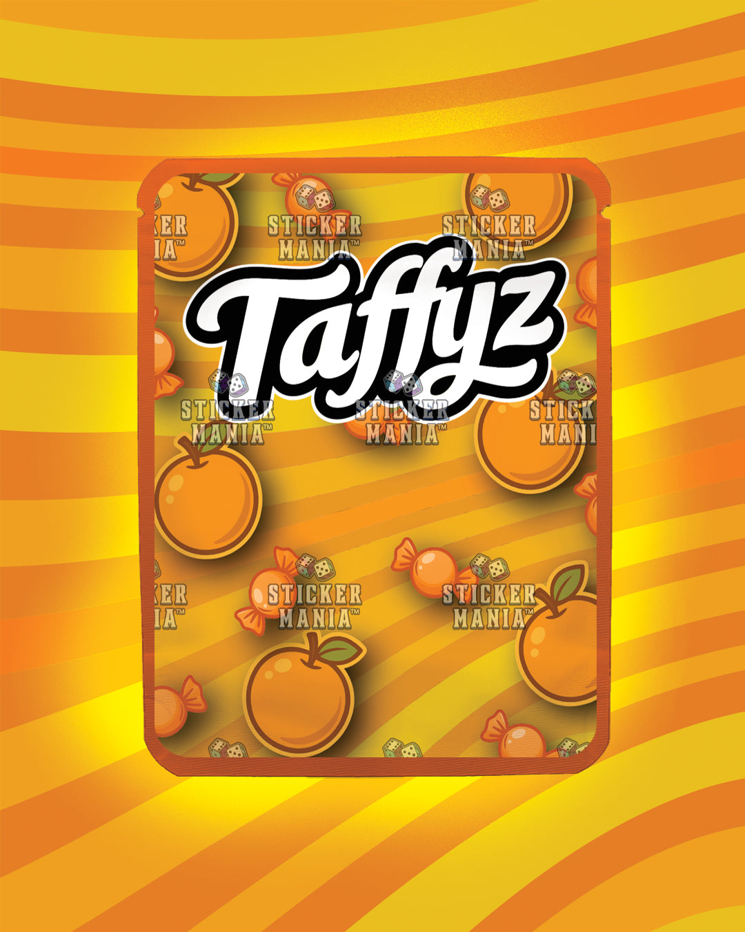 Taffyz Orange | Pre-Made Sticker Bag | 3.5g