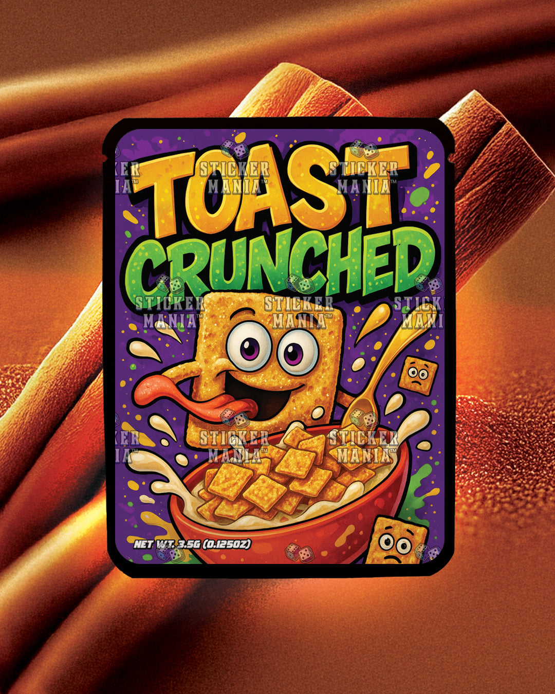 Toast Crunched | Pre-Made Sticker Bag | 3.5g