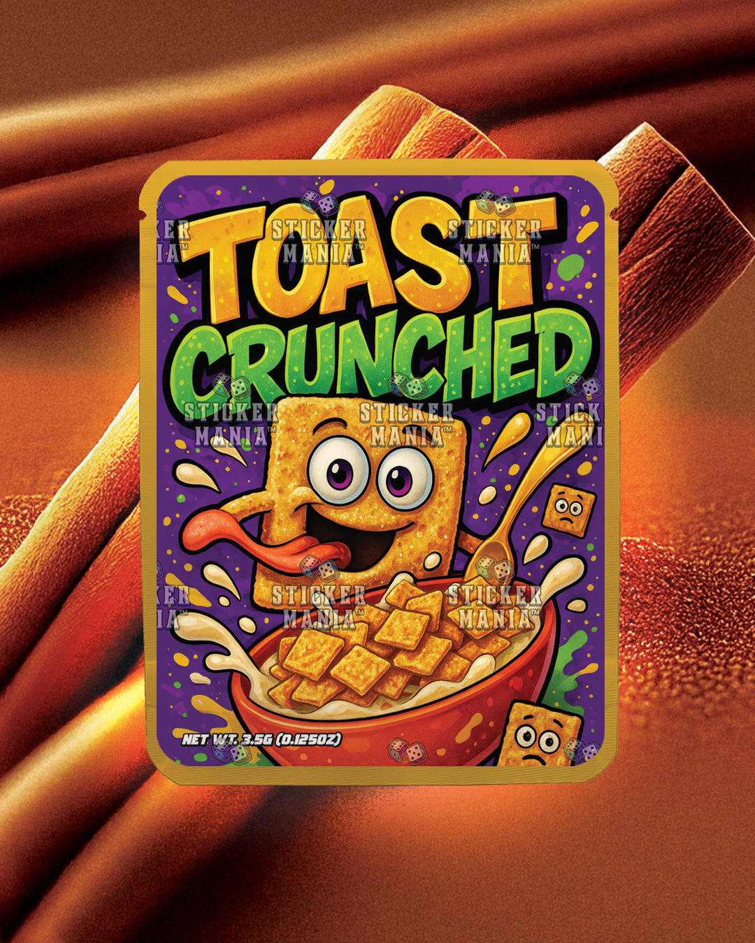 Toast Crunched | Pre-Made Sticker Bag | 3.5g