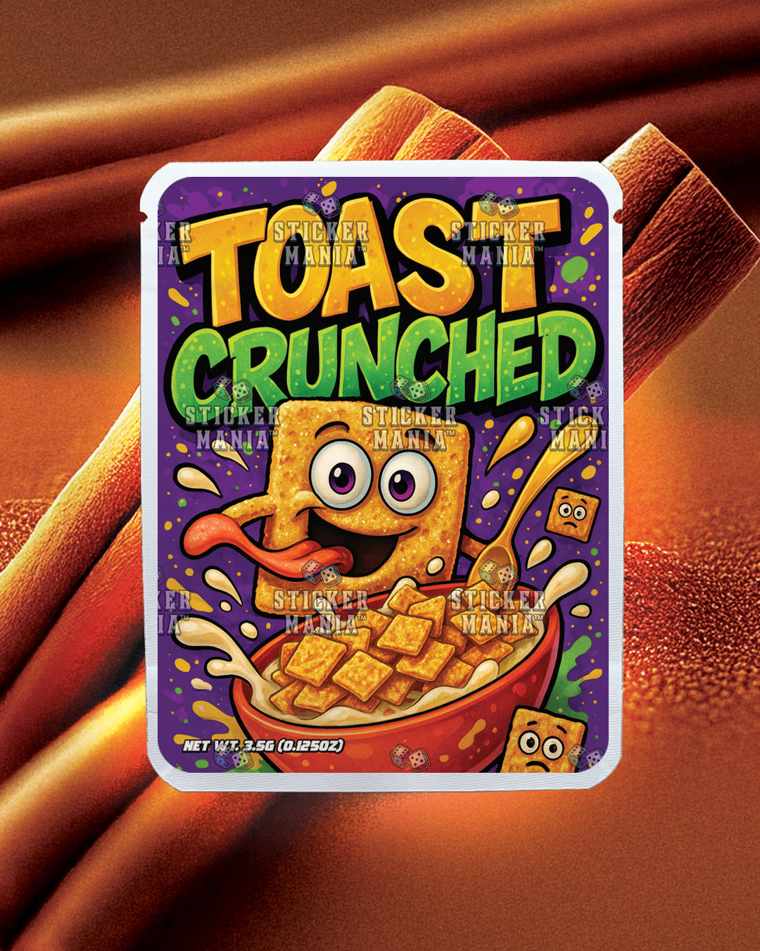 Toast Crunched | Pre-Made Sticker Bag | 3.5g