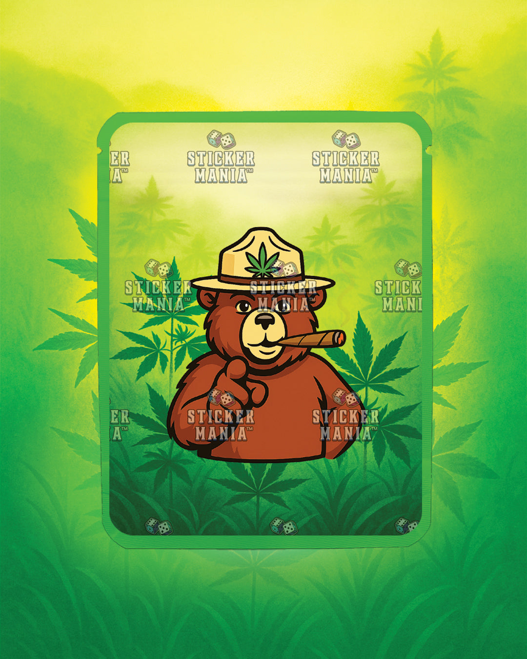 White Haze | Pre-Made Sticker Bag | 3.5g