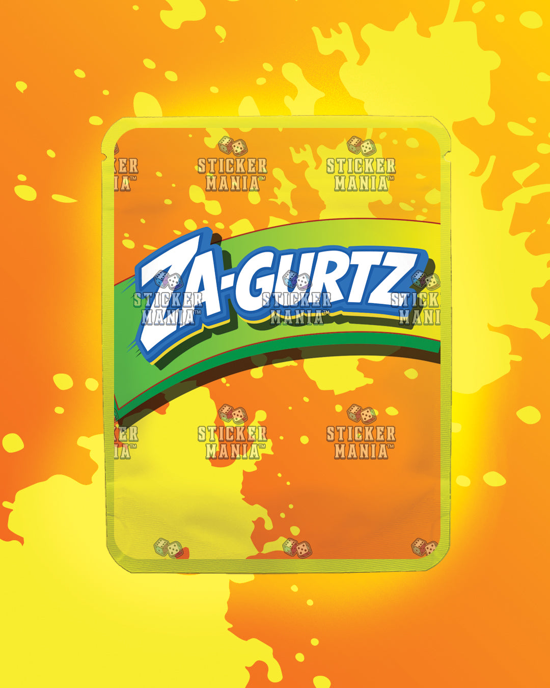 Zagurtz Mango Tango | Pre-Made Sticker Bag | 3.5g