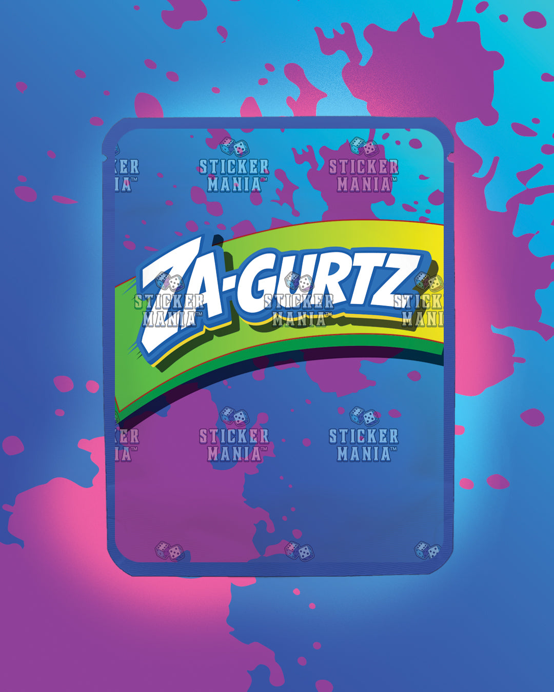 Zagurtz Wild Berry | Pre-Made Sticker Bag | 3.5g