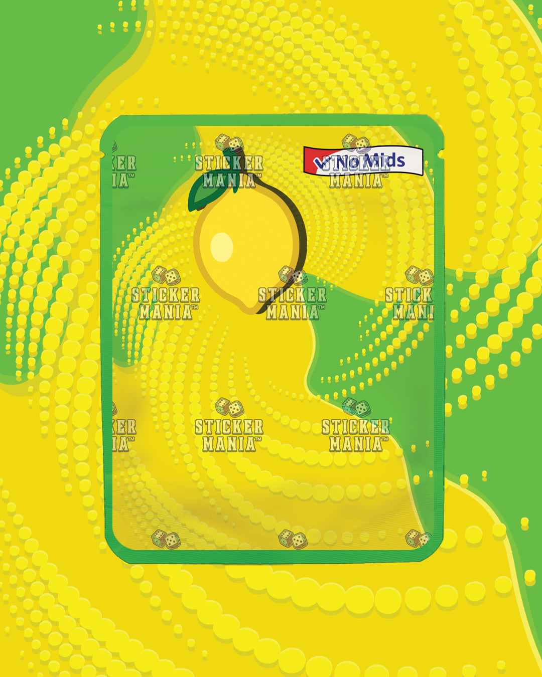 Zen Dip Lemon Twist | Pre-Made Sticker Bag | 3.5g