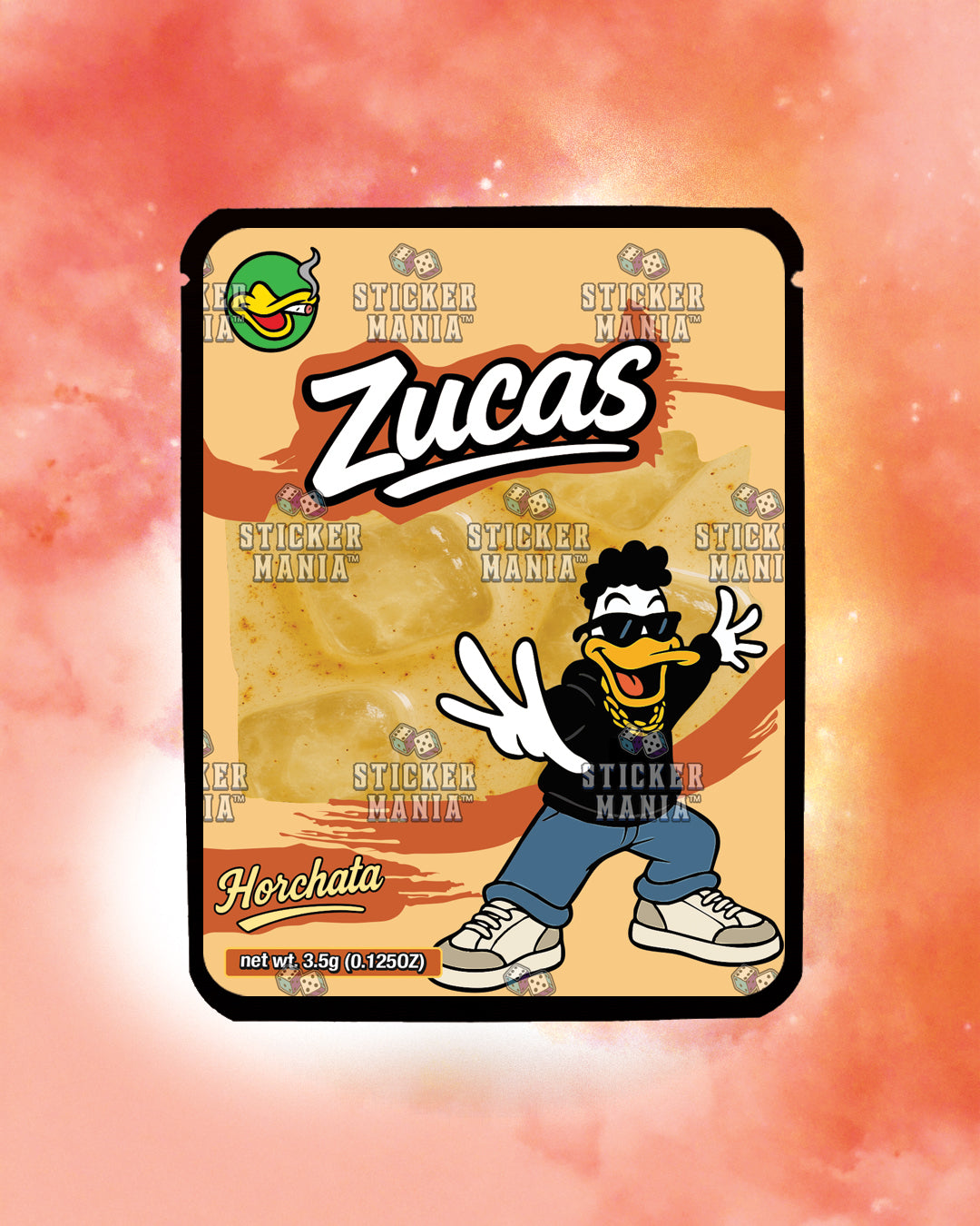 Zucas Horchata | Pre-Made Sticker Bag | 3.5g