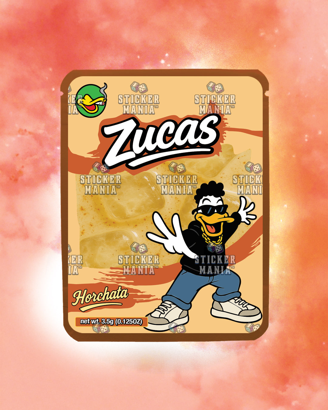 Zucas Horchata | Pre-Made Sticker Bag | 3.5g