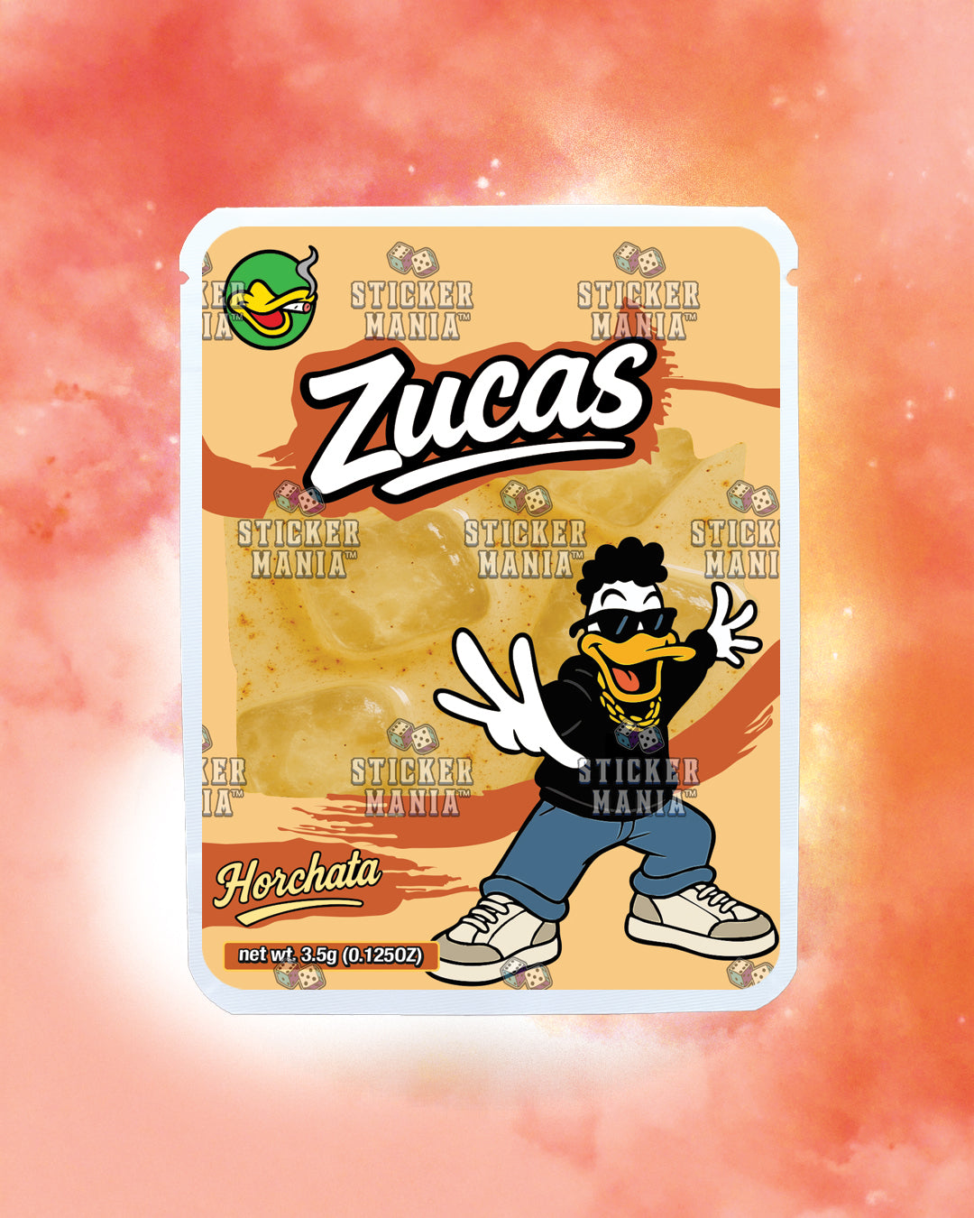Zucas Horchata | Pre-Made Sticker Bag | 3.5g