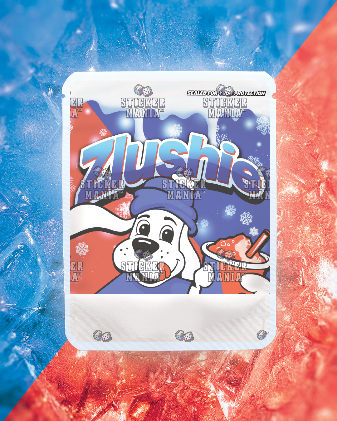 Zlushie | Pre-Made Sticker Bag | 3.5g