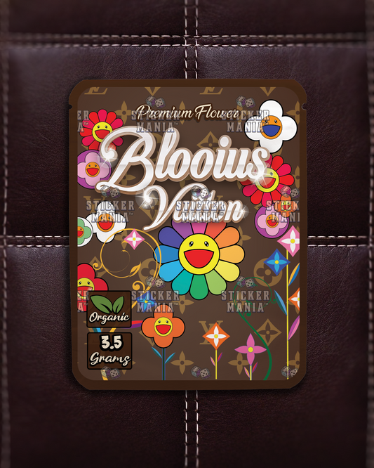 Blooius Vuitton | Pre-Made Sticker Bag | 3.5g