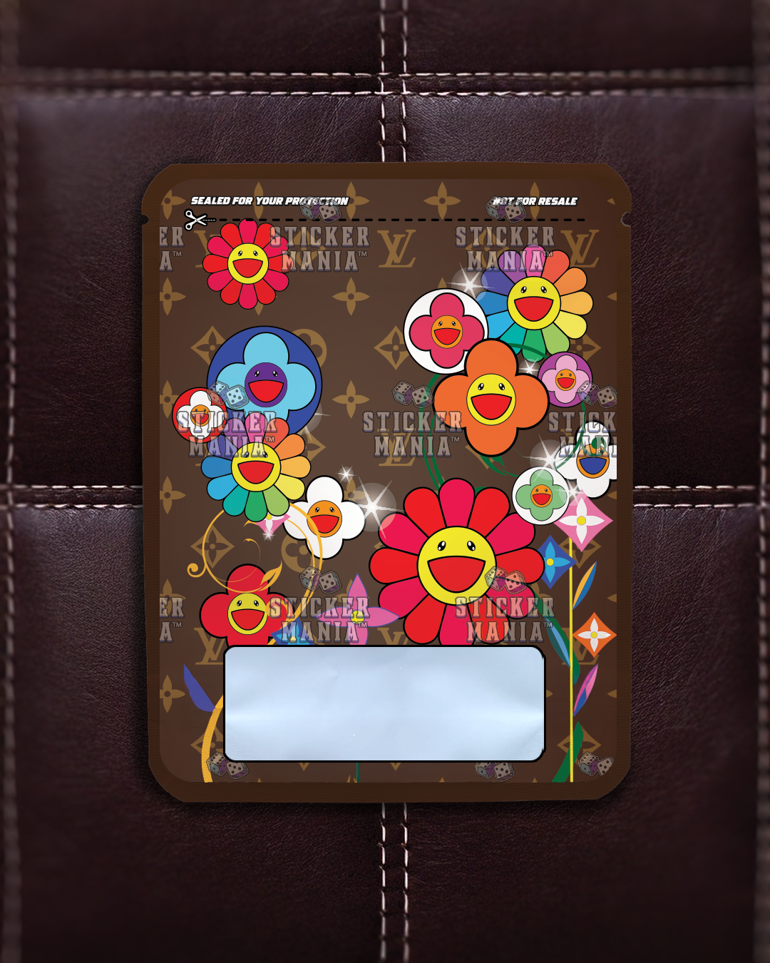 Blooius Vuitton | Pre-Made Sticker Bag | 3.5g