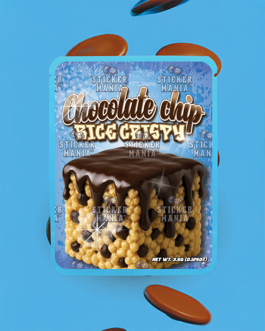 Chocolate Chip Rice Crispy | Pre-Made Sticker Bag | 3.5g