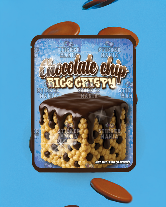 Chocolate Chip Rice Crispy | Pre-Made Sticker Bag | 3.5g