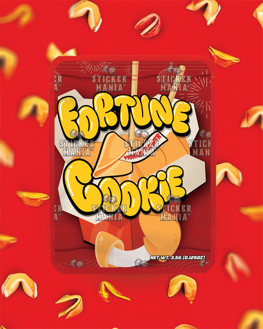 Fortune Cookie | Pre-Made Sticker Bag | 3.5g