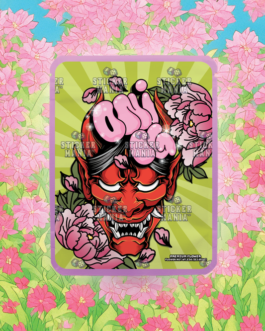 Oni OG | Pre-Made Sticker Bag | 3.5g