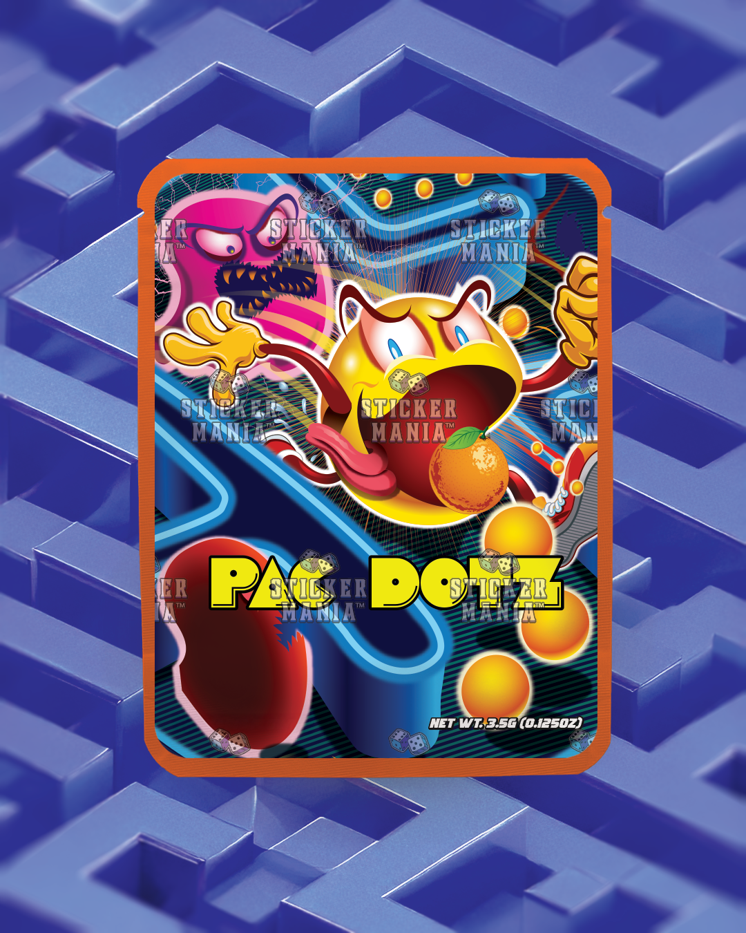Pac Dots | Pre-Made Sticker Bag | 3.5g