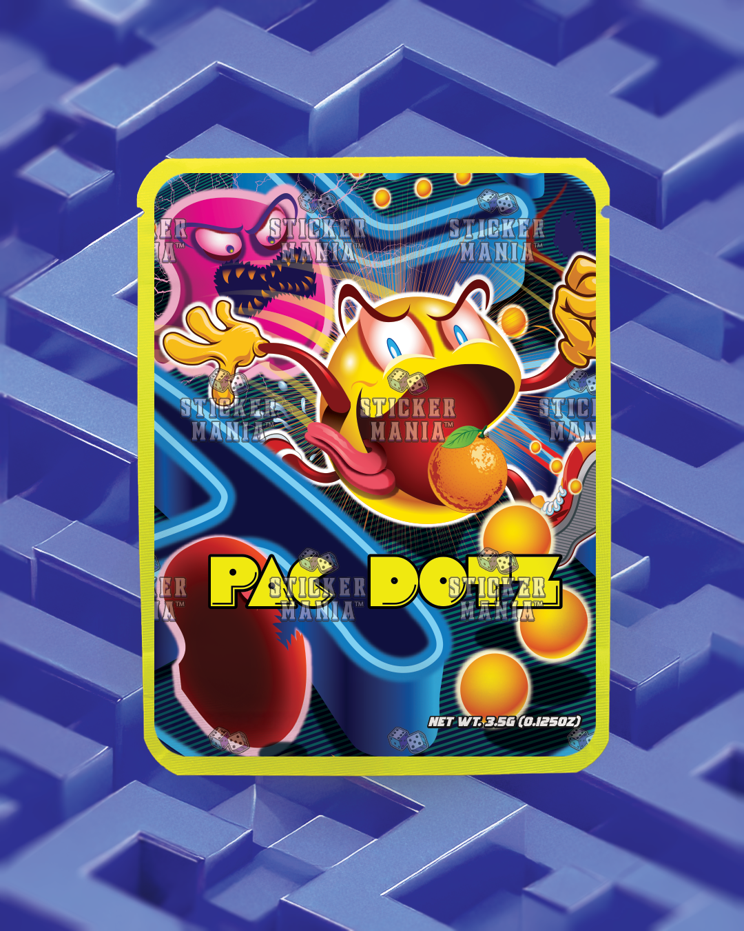Pac Dots | Pre-Made Sticker Bag | 3.5g