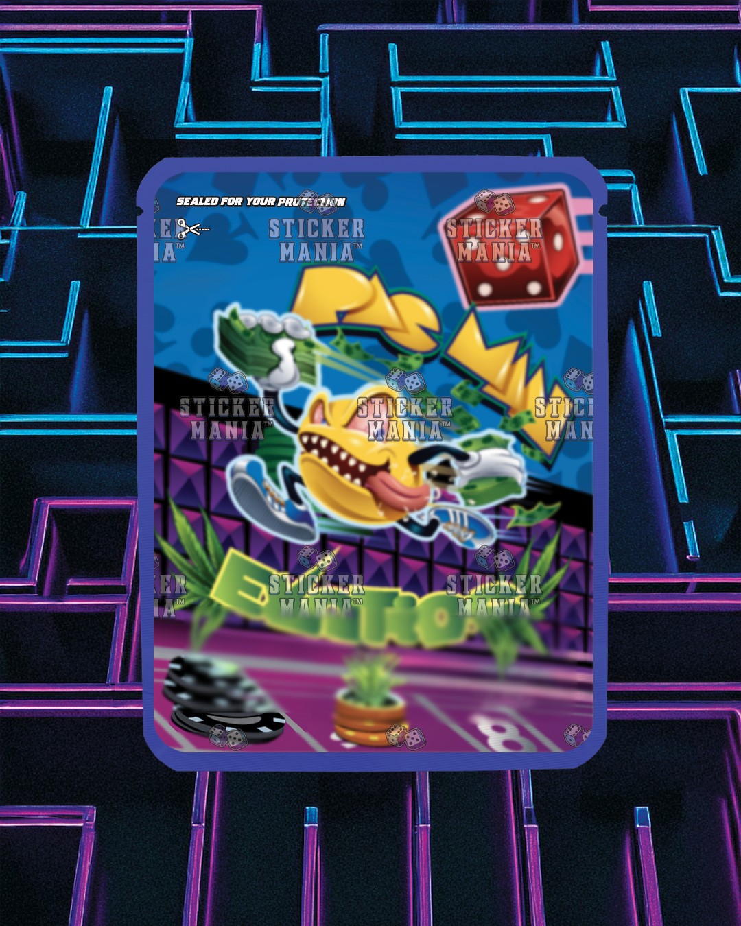 Pac Man Exotics | Pre-Made Sticker Bag | 3.5g