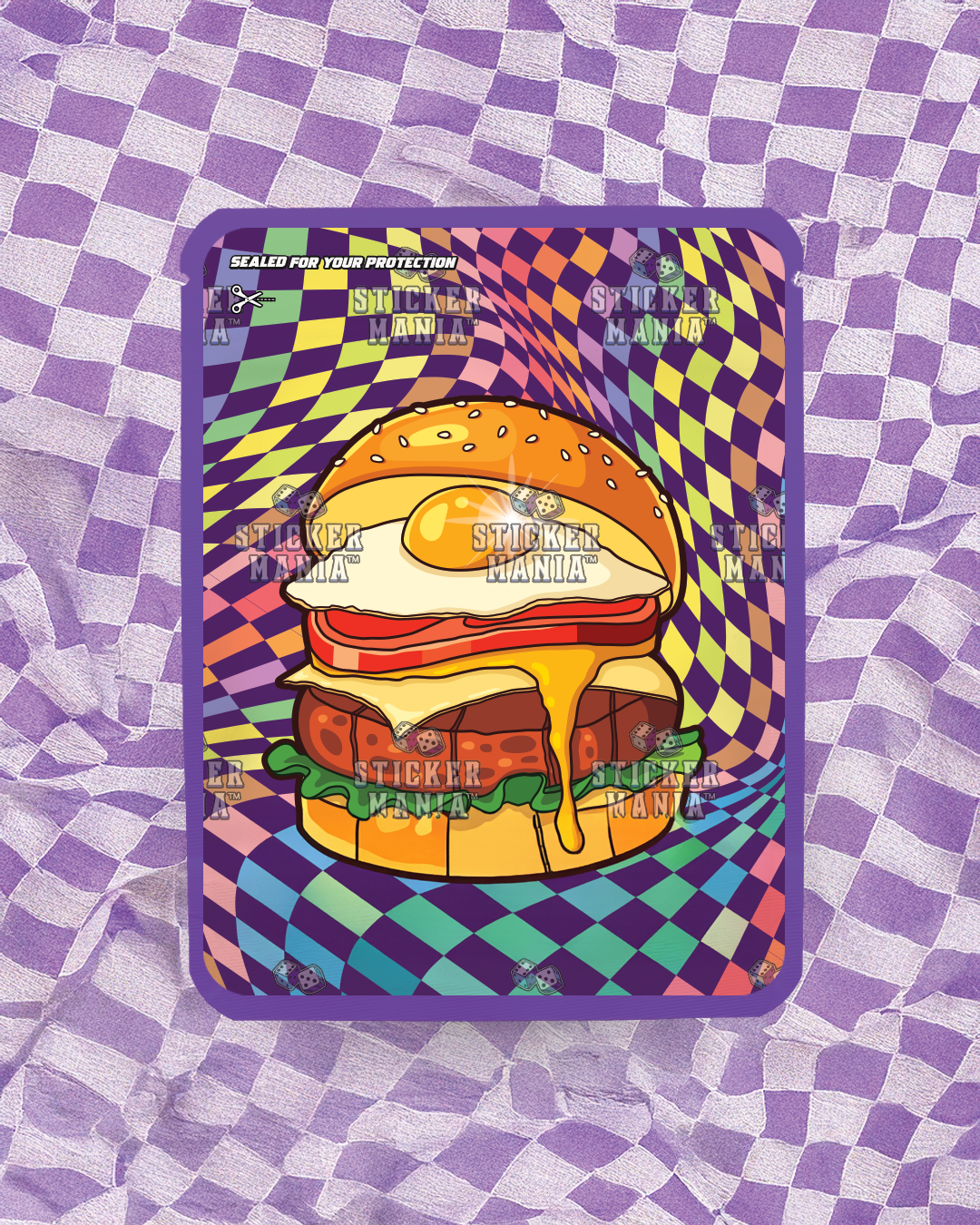 Phat Burger| Pre-Made Sticker Bag | 3.5g
