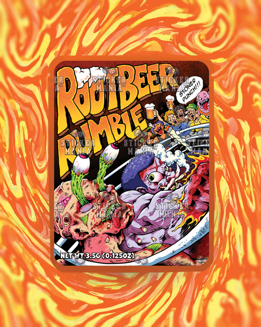 Rootbeer Rumble | Pre-Made Sticker Bag | 3.5g