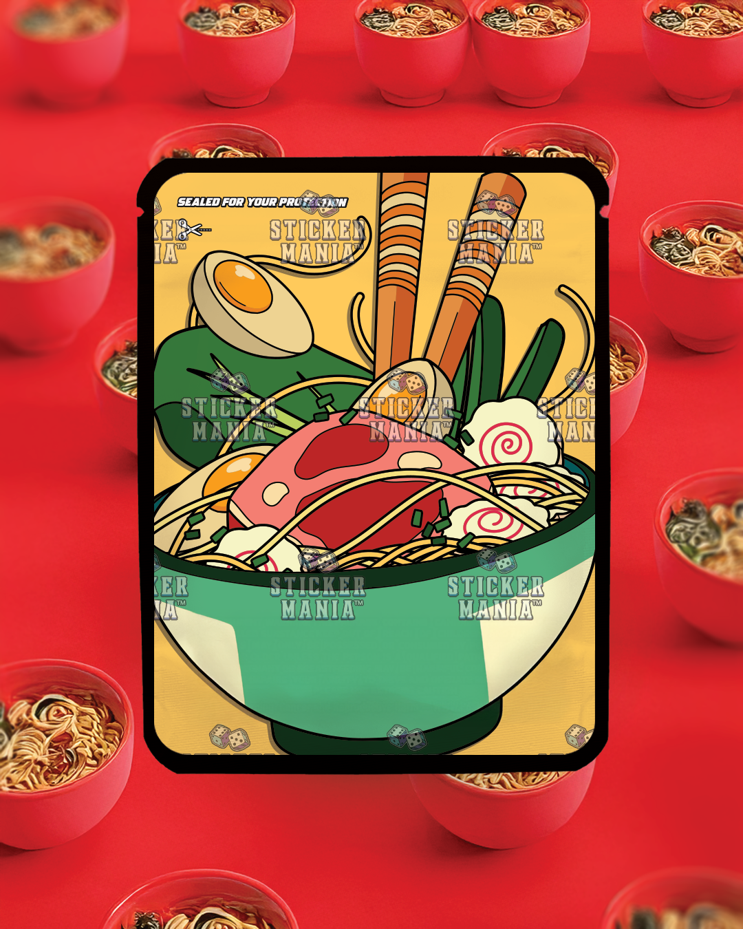 Ramen Shaman | Pre-Made Sticker Bag | 3.5g