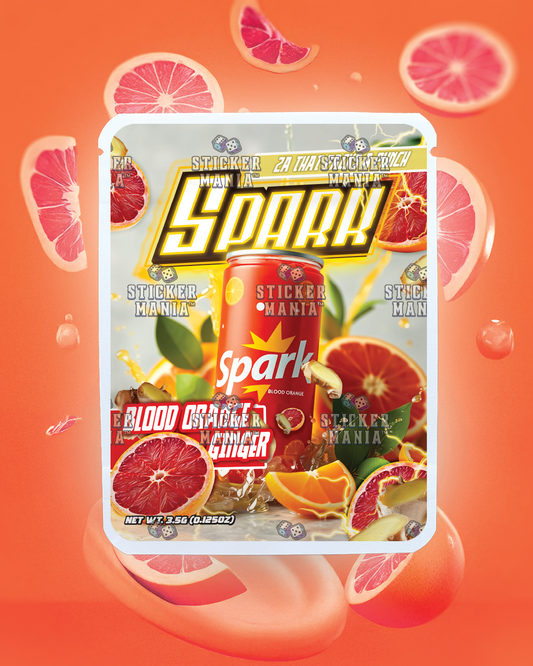 Spark | Pre-Made Sticker Bag | 3.5g