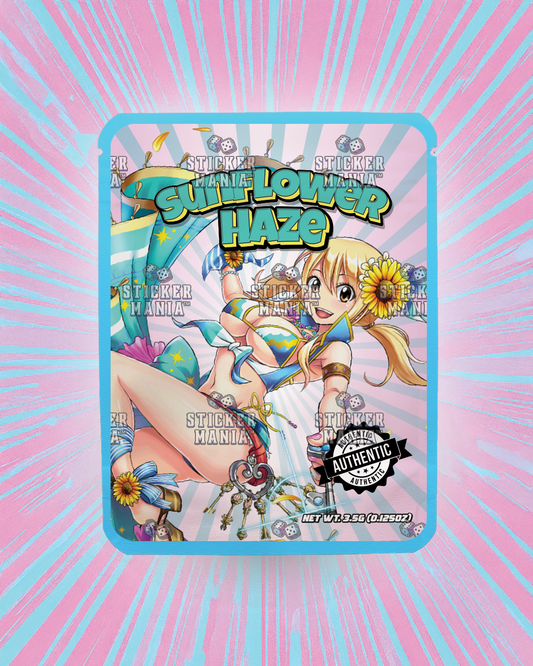 Sunflower Haze | Pre-Made Sticker Bag | 3.5g