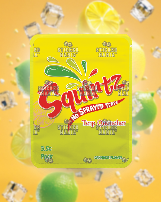 Squirtz | Pre-Made Sticker Bag | 3.5g