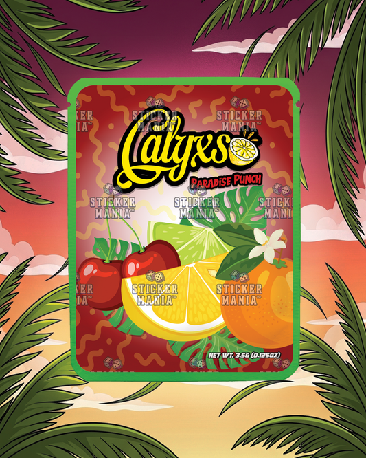 Calyxs Paradise Punch | Pre-Made Sticker Bag | 3.5g
