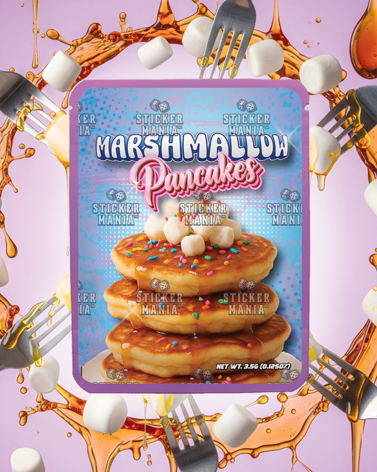 Marshmallow Pancakes | Pre-Made Sticker Bag | 3.5g