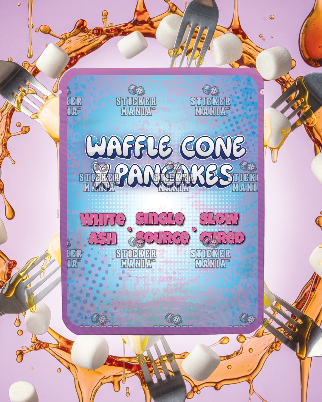 Marshmallow Pancakes | Pre-Made Sticker Bag | 3.5g