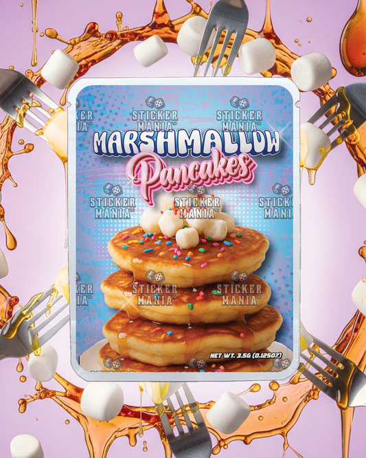 Marshmallow Pancakes | Pre-Made Sticker Bag | 3.5g