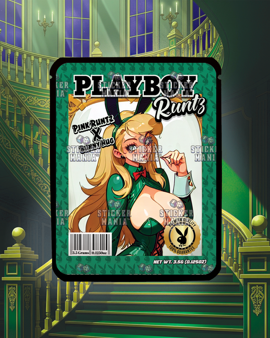 Playboy Runtz | Pre-Made Sticker Bag | 3.5g