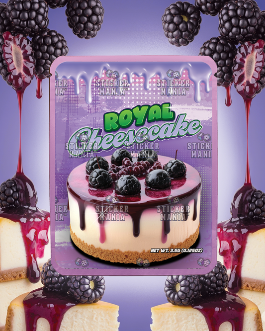 Royal Cheesecake | Pre-Made Sticker Bag | 3.5g