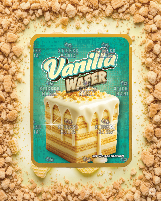 Vanilla Wafer | Pre-Made Sticker Bag | 3.5g