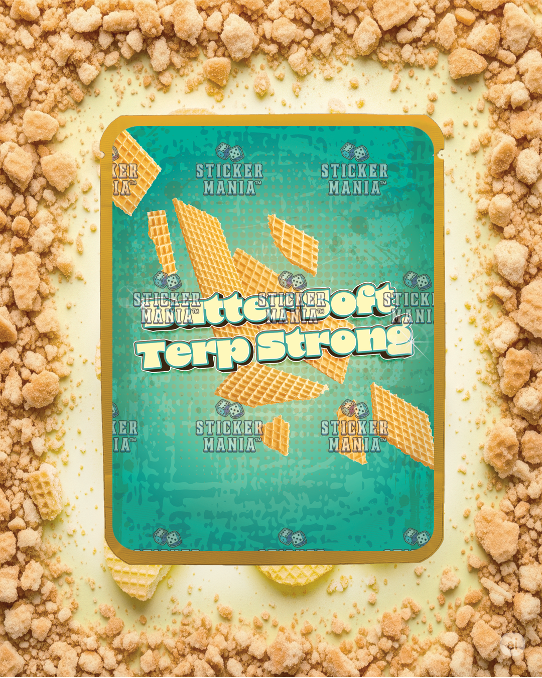 Vanilla Wafer | Pre-Made Sticker Bag | 3.5g