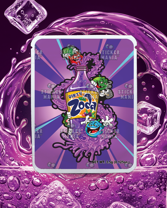 Dirty Zoda | Pre-Made Sticker Bag | 3.5g
