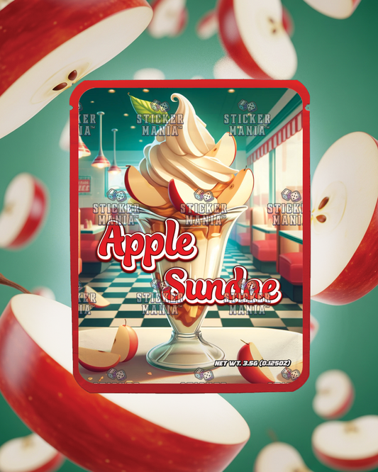 Apple Sundae | Pre-Made Sticker Bag | 3.5g