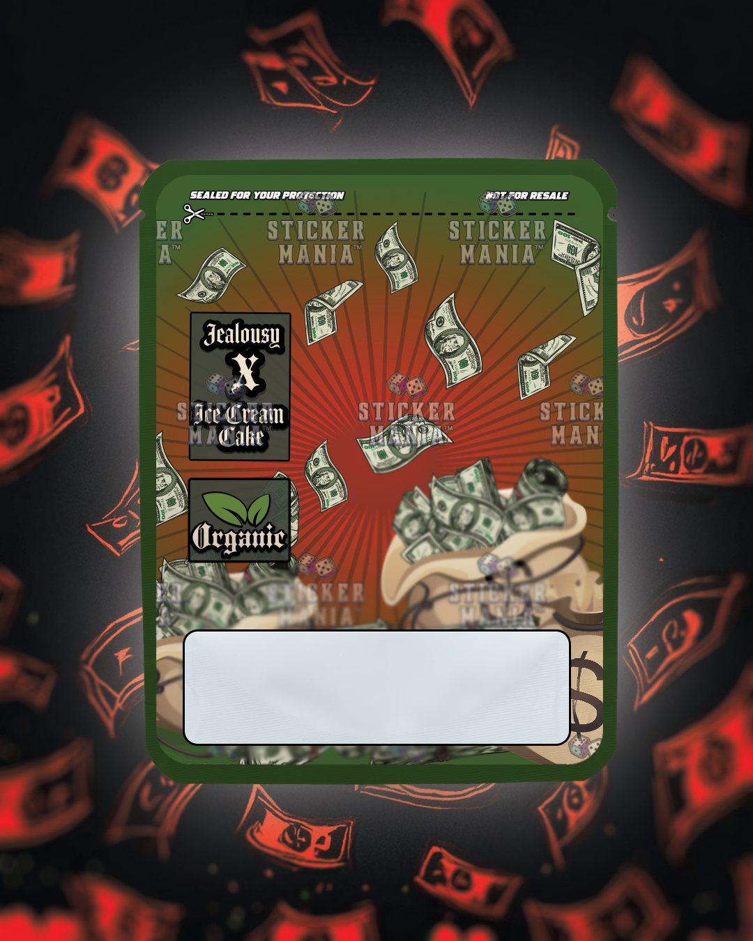 Temptation | Pre-Made Sticker Bag | 3.5g