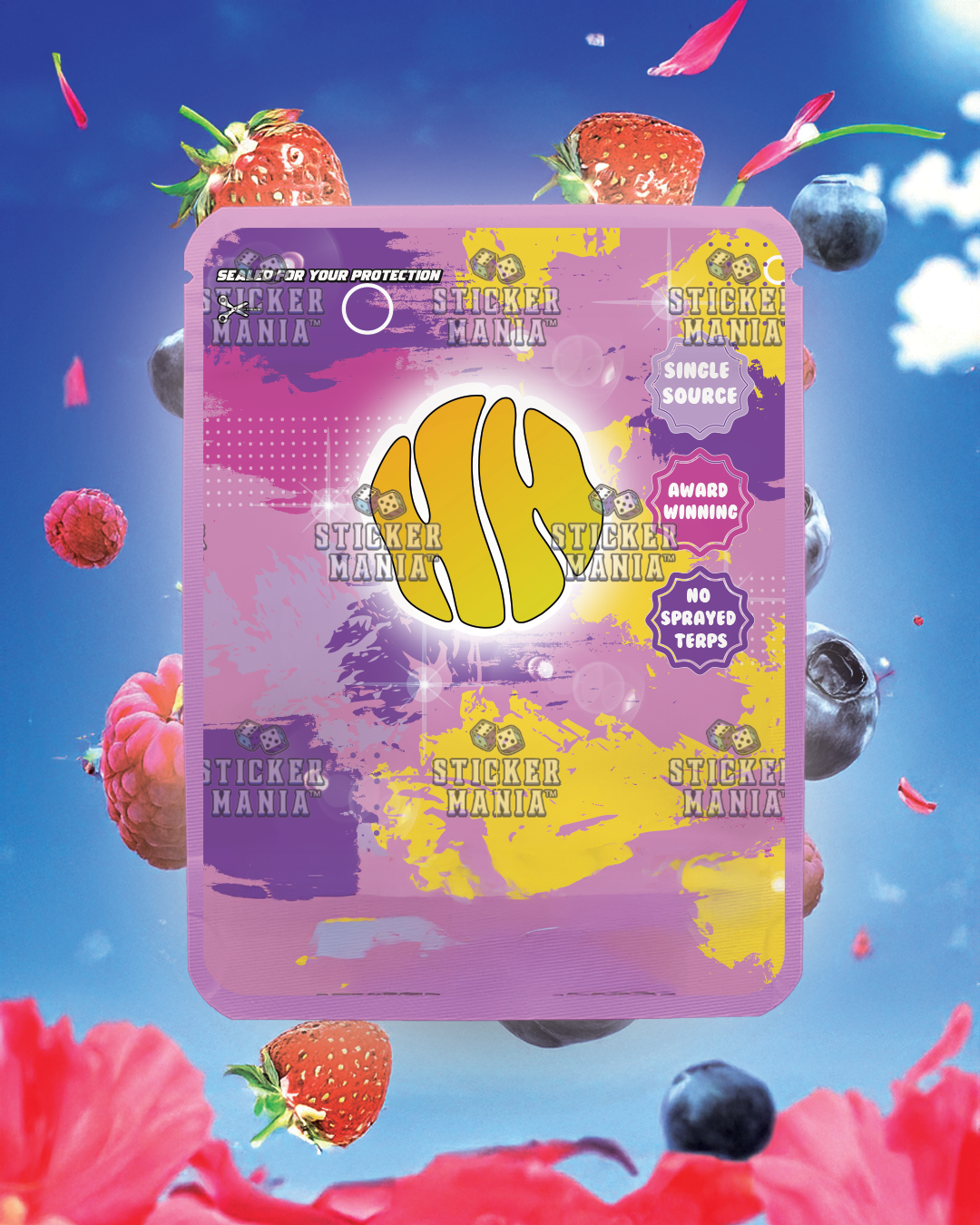 Tropical Tart | Pre-Made Sticker Bag | 3.5g