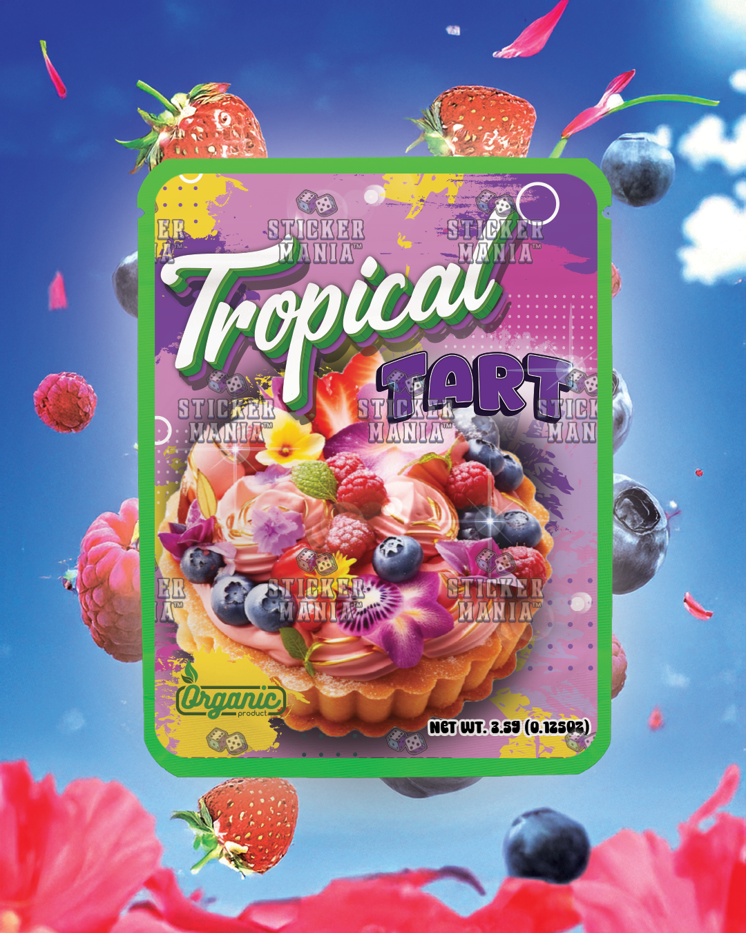 Tropical Tart | Pre-Made Sticker Bag | 3.5g