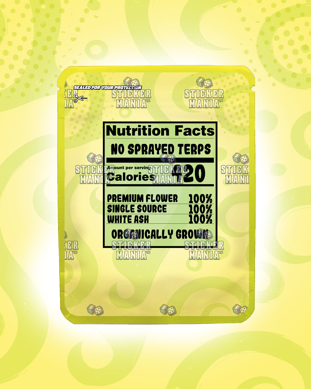 Cream Puff | Pre-Made Sticker Bag | 3.5g