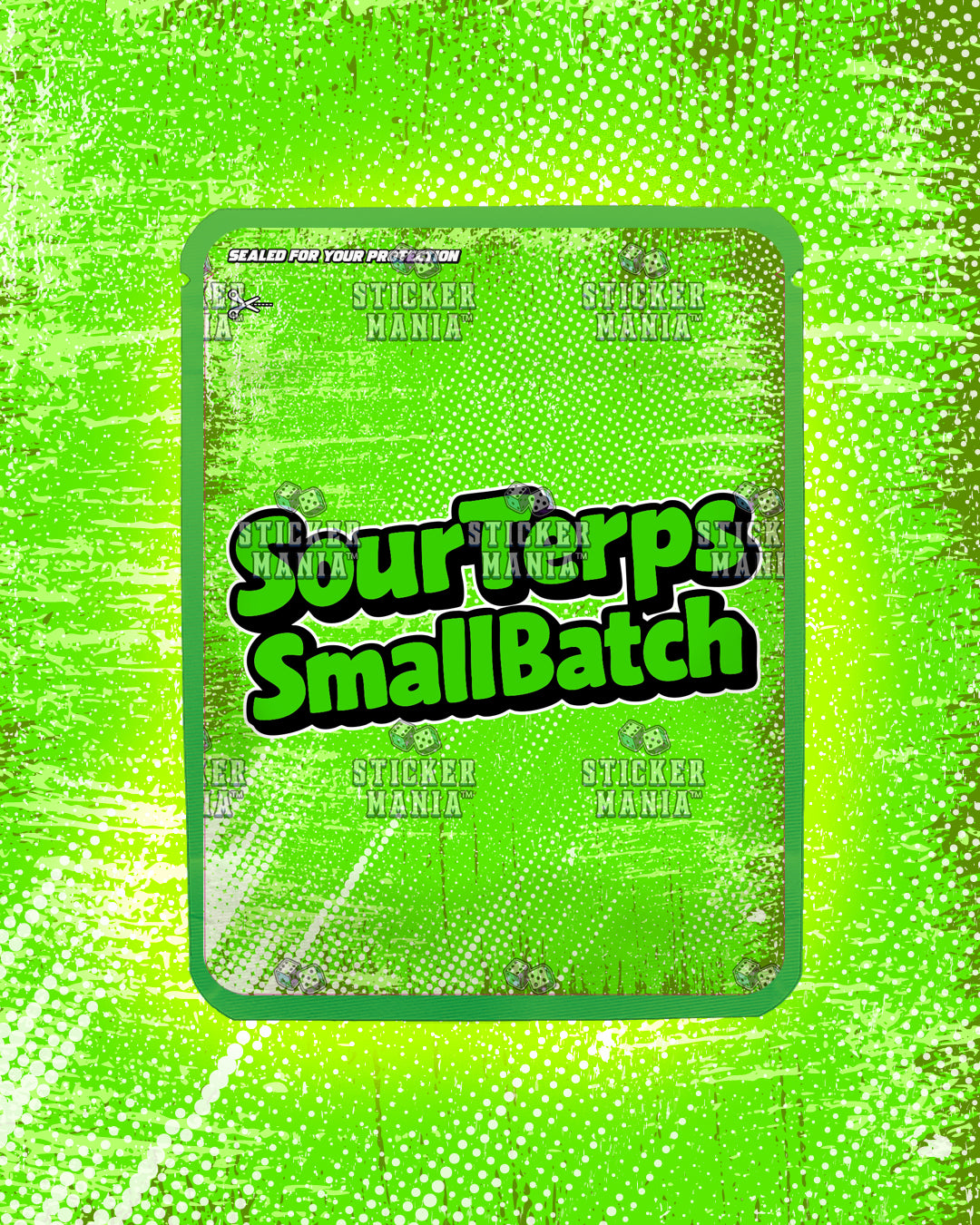 Key Lime Pie | Pre-Made Sticker Bag | 3.5g