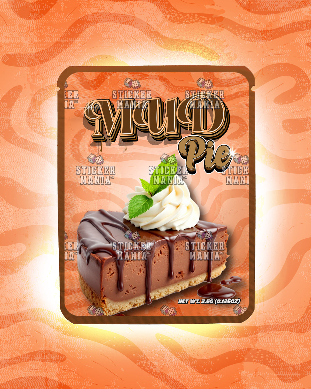 Mud Pie | Pre-Made Sticker Bag | 3.5g