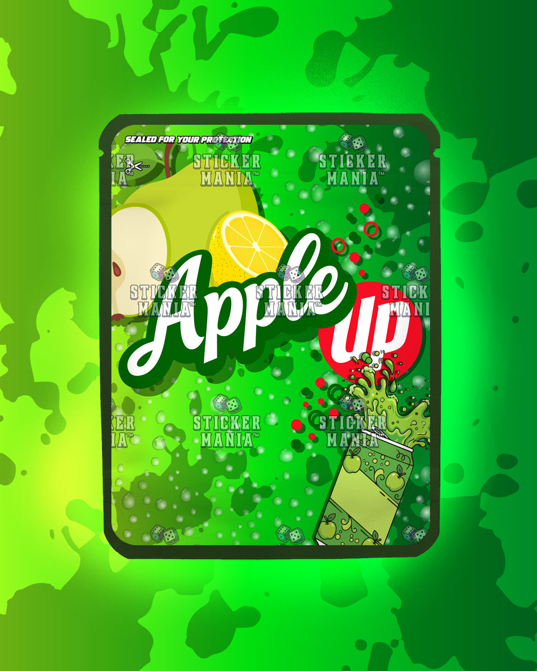 Apple Up | Pre-Made Sticker Bag | 3.5g