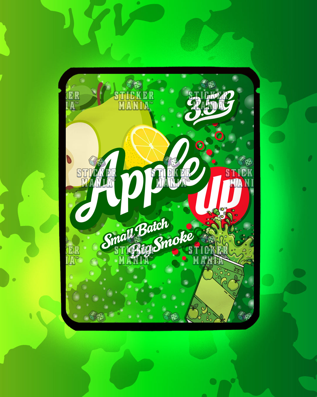 Apple Up | Pre-Made Sticker Bag | 3.5g