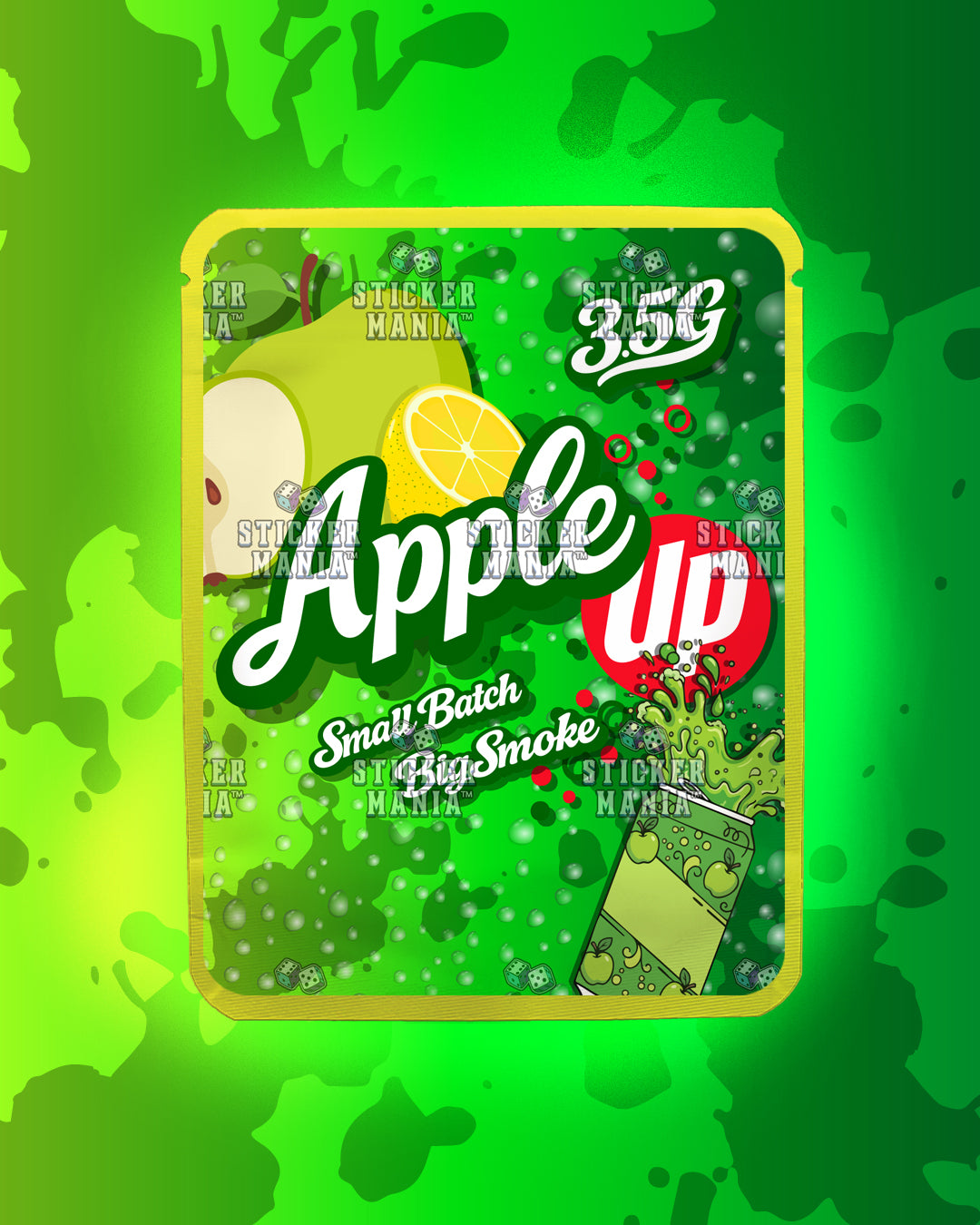 Apple Up | Pre-Made Sticker Bag | 3.5g
