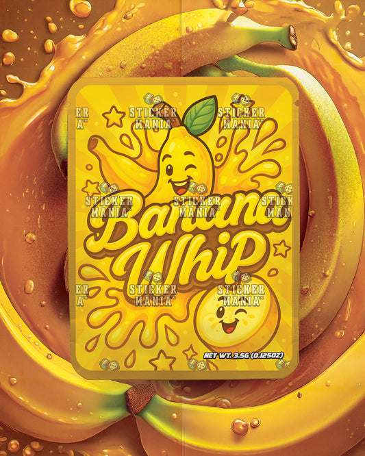 Banana Whip | Pre-Made Sticker Bag | 3.5g
