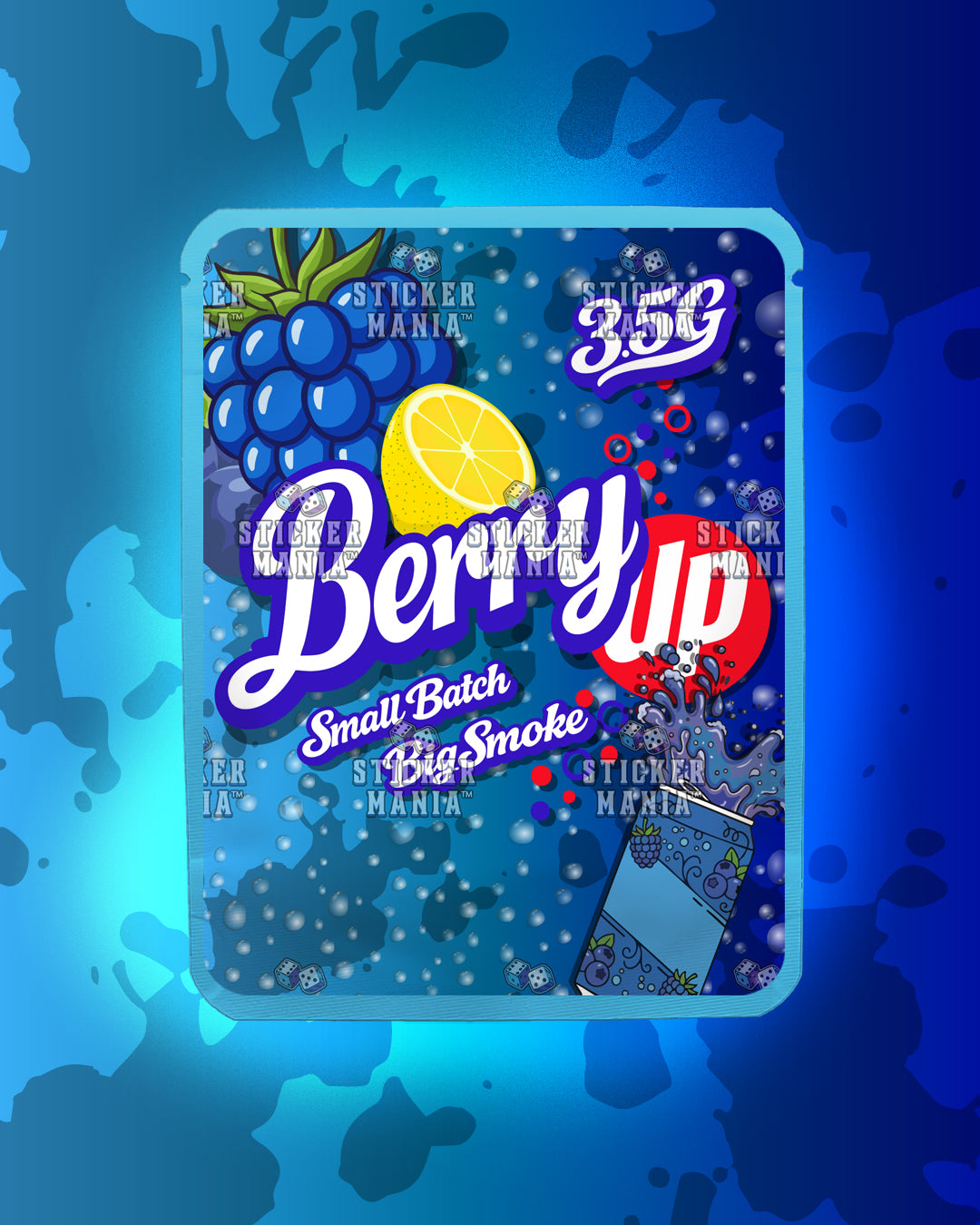 Berry Up | Pre-Made Sticker Bag | 3.5g
